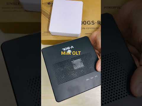 VSOL Mini OLT V1600GS-R GPON 1Port with 10GE SFP+ Uplink video