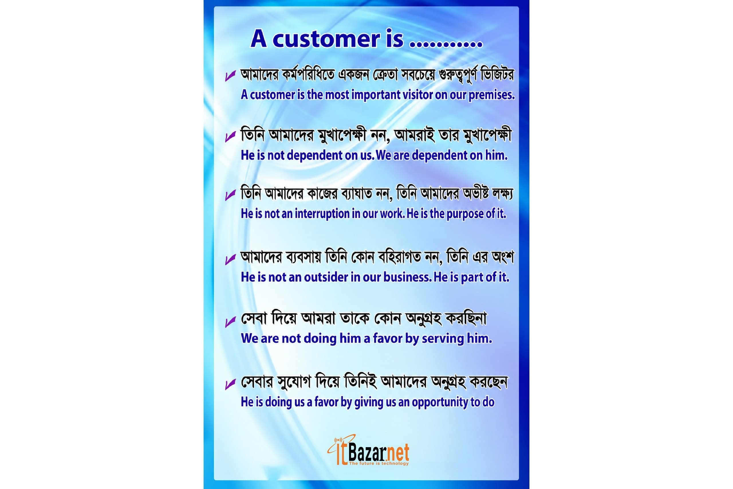 A Customer is