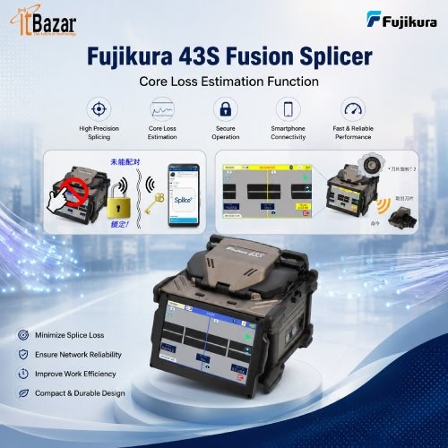 Fujikura 43S Clad Fusion Splicing Machine Image