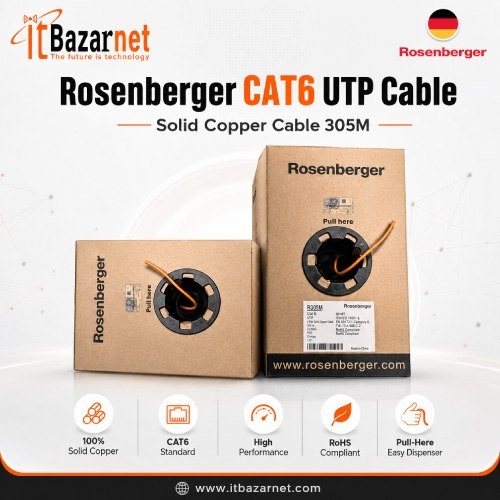 Rosenberger CAT6 UTP Cable 305M Pure Copper