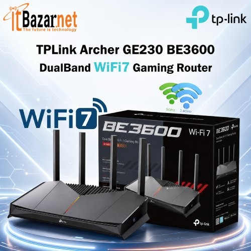 TPLink Archer GE230 BE3600 DualBand WiFi7 Gaming Router