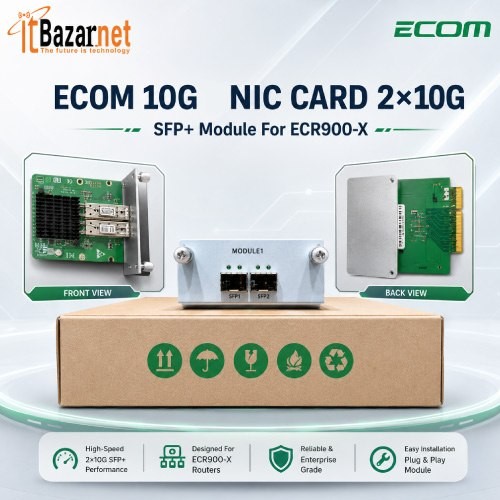 Ecom 10G Nic Card 2Port For ECR900