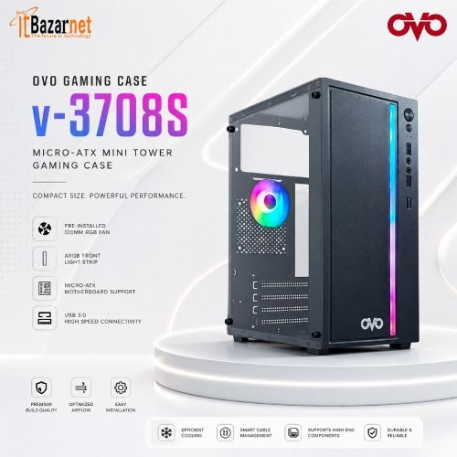 OVO Gaming Case v-3708S Image