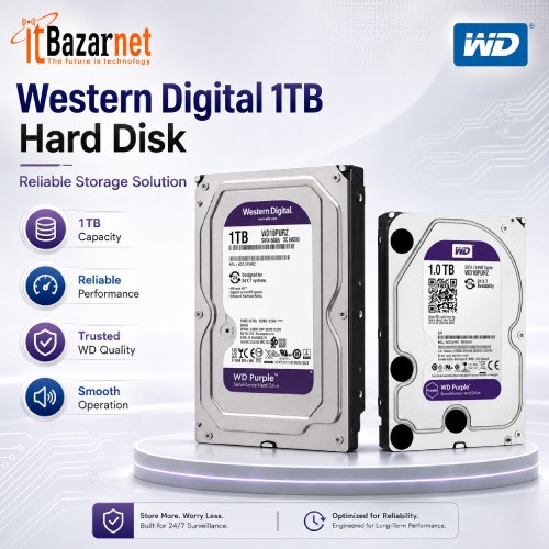 Western Digital 1TB External Hard Disk Image