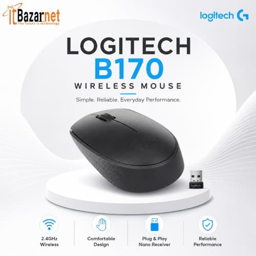 Logitech B170 Wireless Mouse Image