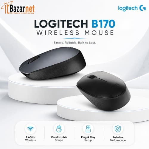 Logitech B170 Wireless Mouse Image