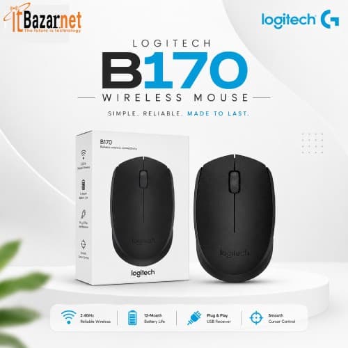 Logitech B170 Wireless Mouse Image