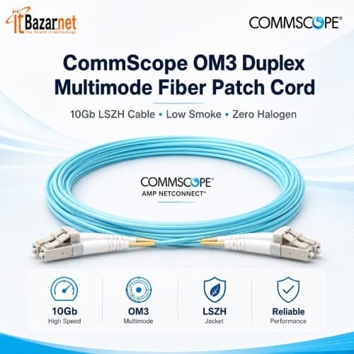 OM3 Fiber Patch Cord Duplex Multimode 5M Image