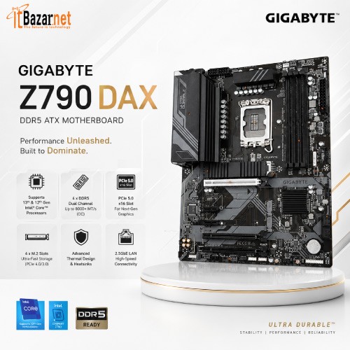 GIGABYTE Motherboard Z790 DAX DDR5 ATX Motherboard Image