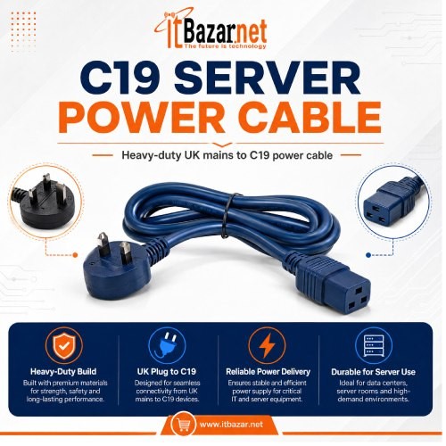 C19 Power Cable IEC 60320 C19 (Female)