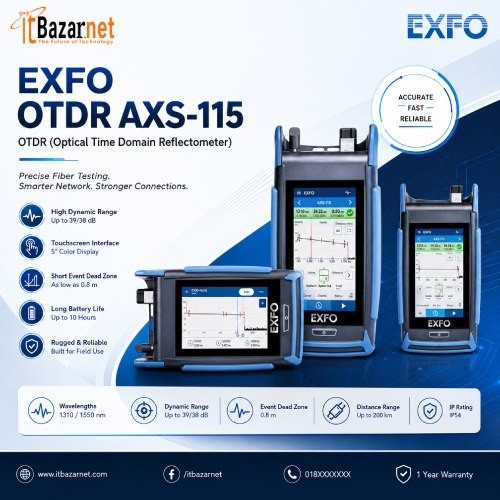 EXFO OTDR AXS-115 OTDR (Optical Time Domain Reflectometer) Image