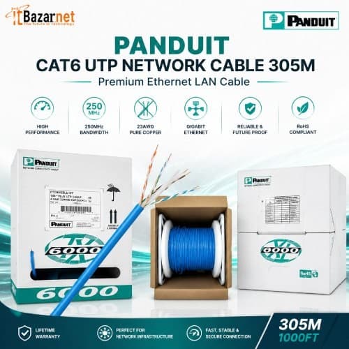 Panduit Cat6 UTP Network Cable 305M Premium Ethernet LAN Cable Image
