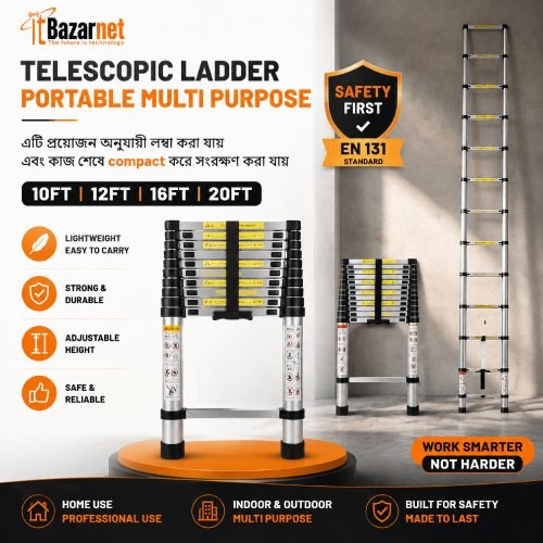 Telescope Folding Ladder Image