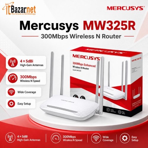 Mercusys MW325R N300 Wireless Router
