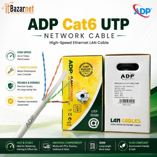 ADP CAT6  Ethernet Cable Image