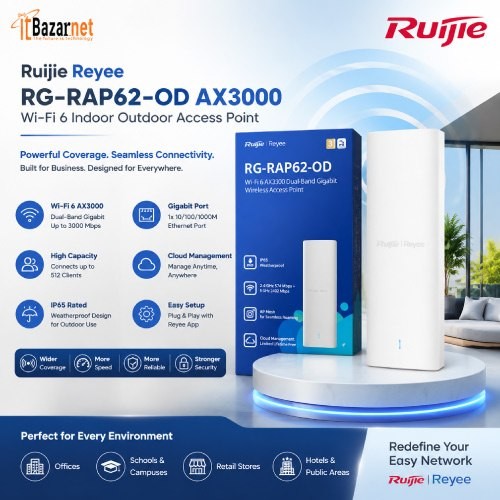 Ruijie Ap RG-RAP62-OD AX3000 WiFi6 Outdoor Access Point Image