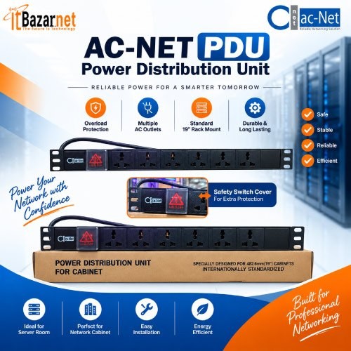 PDU ACNET(Power Distribution Unit) Rack Mount Image