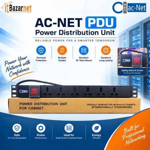 PDU ACNET(Power Distribution Unit) Rack Mount Image