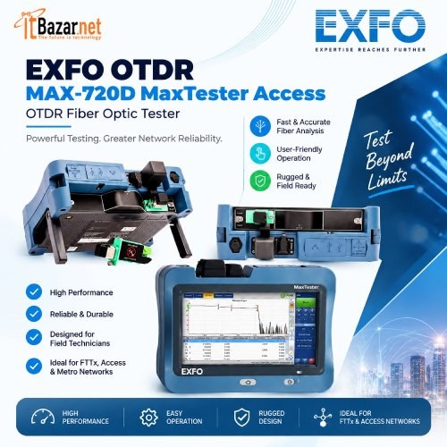 EXFO OTDR MAX-720D MaxTester Fiber Optic Tester Image