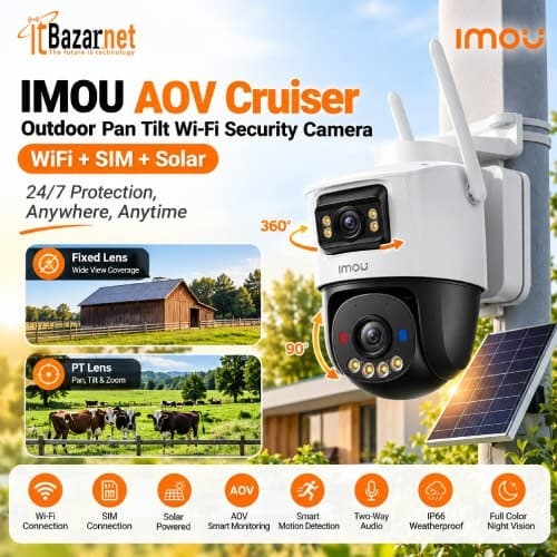 IMOU Cruiser Outdoor Pan Tilt WiFi+Sim+Solar Camera Image