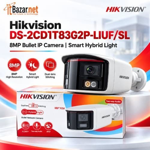 Hikvision IP Camera DS-2CD1T83G2P-LIUF/SL 8MP Bullet Camera Image