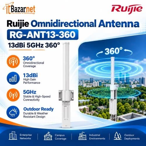 Ruijie  Omnidirectional Antenna RG-ANT13-360 13dBi 5GHz 360° Image