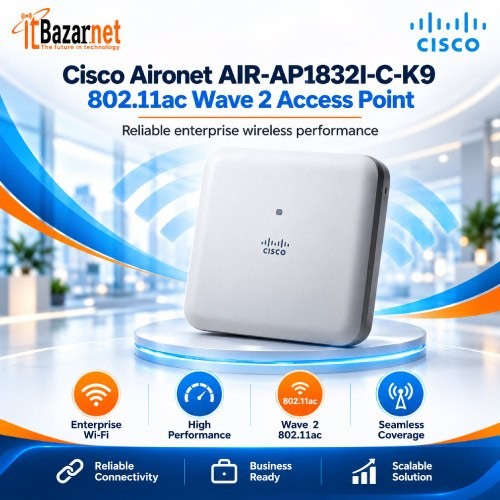 Cisco Indoor Ap AIR AP1832I-C-K9 Aironet 1832I 802.11ac Wave2 Image