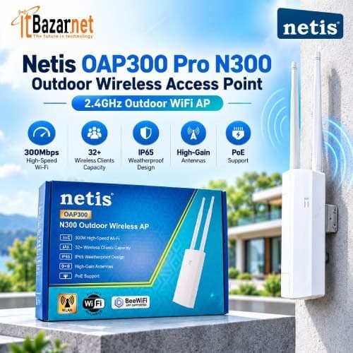 Netis Outdoor AP OAP300 Pro N300 Wireless Access Point Image