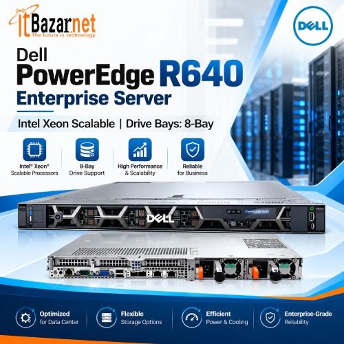 Dell Server PowerEdge R640 Enterprise Intel Xeon Scalable Image