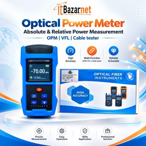 Optical Power Meter With VFL Cable Tester Image