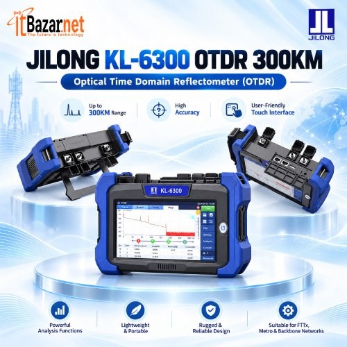 JILONG OTDR KL6300 300KM Optical Meter Image