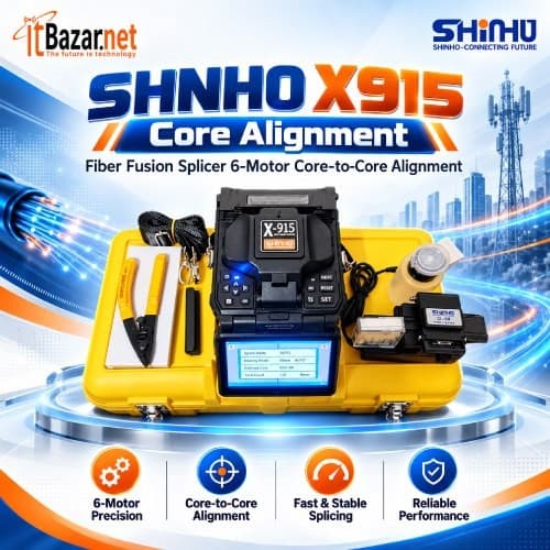 SHINHO X915 Core Alignment Fiber Joint Machine 6 Motor Image