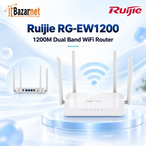 Ruijie RGEW1200 AC1200 Dual Band WiFi Router Image