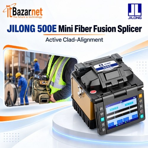 JILONG Mini Fiber Splicer 500E Active Clad Alignment Image