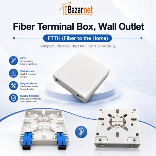 Fiber Terminal Box Wall Outlet Image