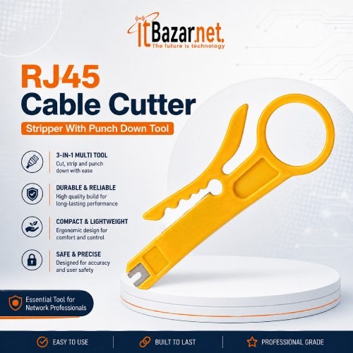 Rj45 Cable Cutter With Punch Down Image