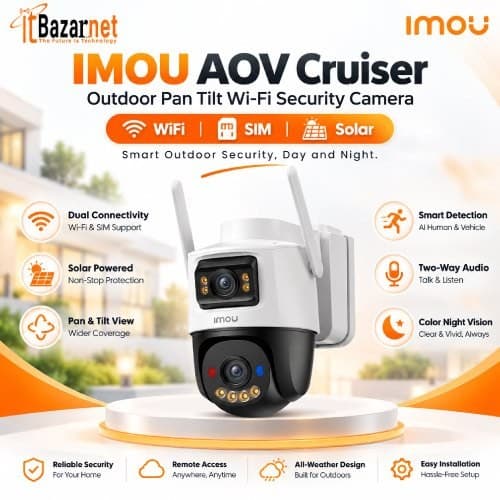 IMOU Cruiser Outdoor Pan Tilt WiFi+Sim+Solar Camera Image
