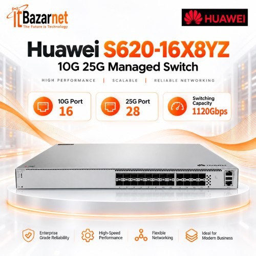 Huawei Switch S620-16X8YZ 16Port 10G with 8Port 25G Image